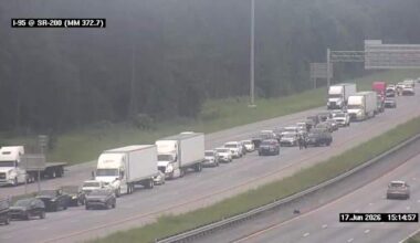 Motorcyclist killed in crash on I-95 in Nassau County