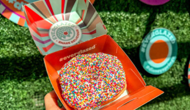 REVIEW: The Viral Dot Cake Has Made Its Way To Disney Springs — But With A Twist!