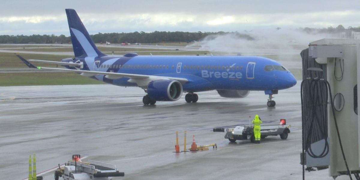 Breeze Airways adds additional flights to Pensacola International Airport; terminal expansion construction set to start this summer