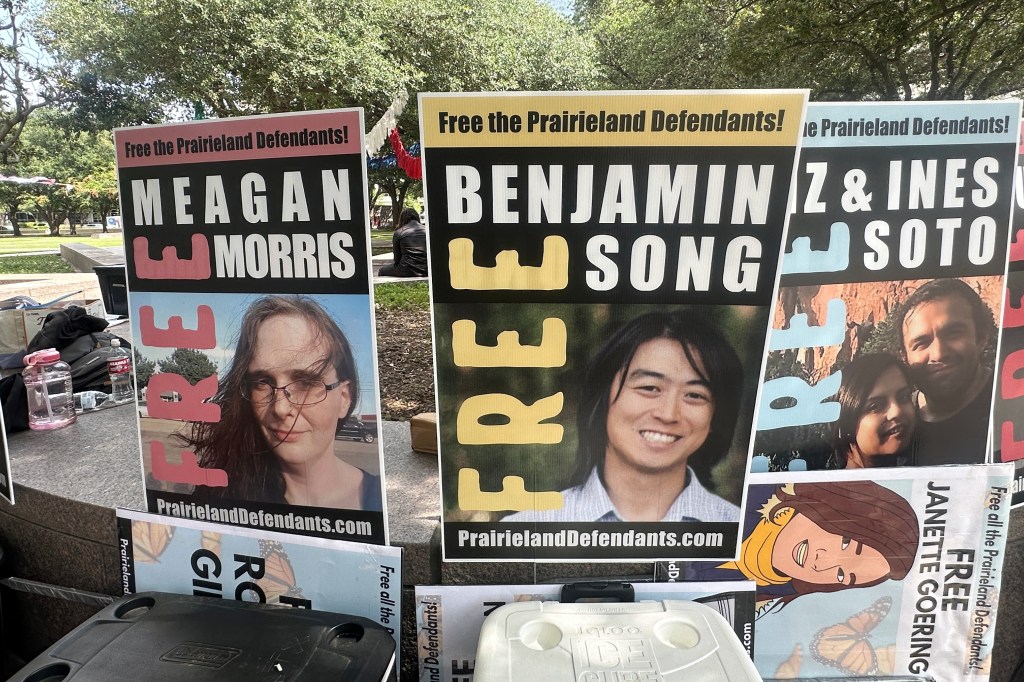 8 convicted in over protests are sentenced to decades in prison