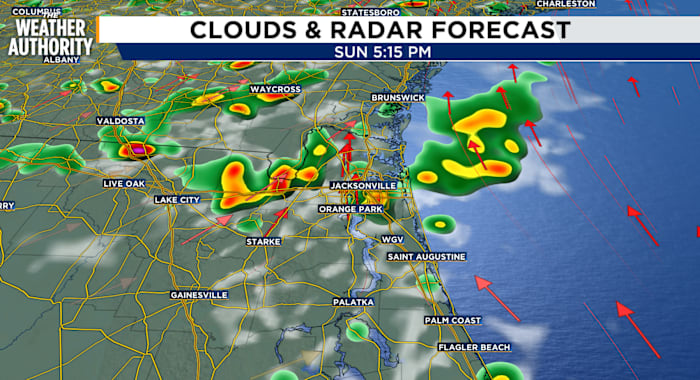 Dangerous heat, heavy storms threaten Northeast Florida, Southeast Georgia through Tuesday