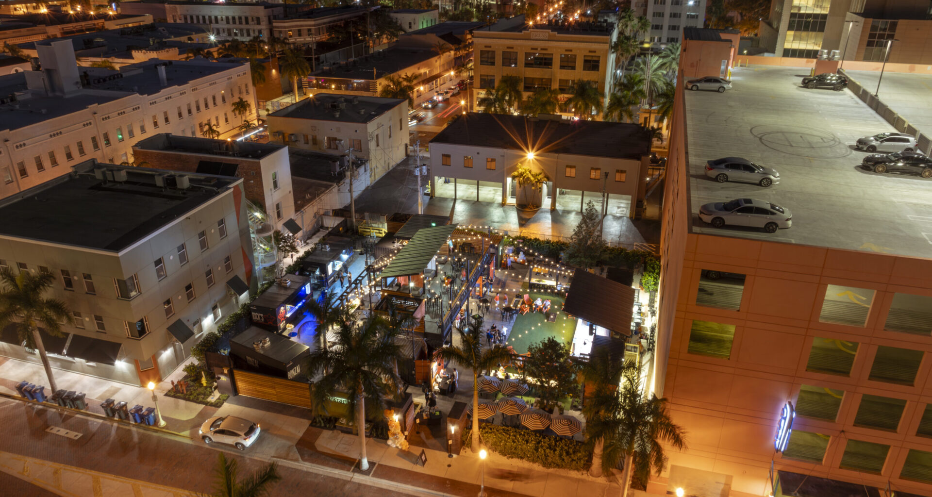 Fourth of July party at Bay Street Yard