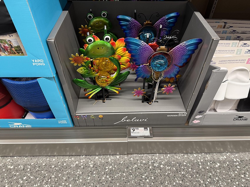 Aldi carries an aisle of Aldi Finds of seasonal and special toys, clothing, foods and decor.