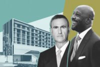 Housing Trust Group’s Matthew Rieger and Alonzo Mourning