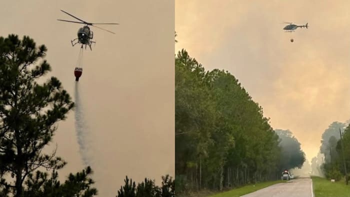 Fires contained though smoky conditions will continue, officials say