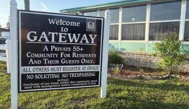 The Gateway Mobile Home park in Pinellas County was hit by flooding in the back-to-back hurricanes. (Spectrum News/Angie Angers)