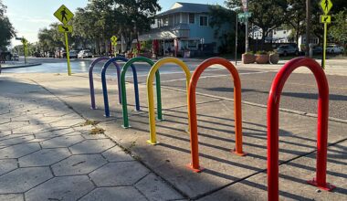 The Pulse remembrance ceremony is taking place at the intersection of Central Ave and 25th in St. Pete (Angie Angers).