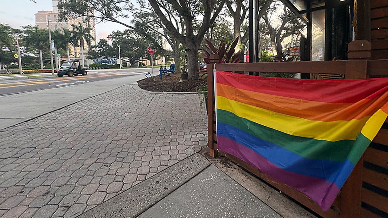 St. Pete's waterfront will be the stage for Saturday's pride parade (Angie Angers).