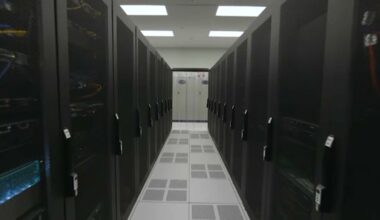 Data centers house thousands of data storage systems and computer storage systems that aid in the use of data storage and artificial intelligence. (Spectrum News image)
