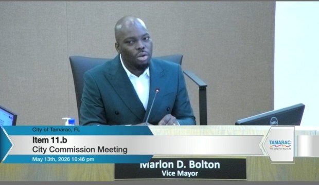 Tamarac Vice Mayor Marlon Bolton once again put himself and colleagues in control of divving up public money, this time to $500,000 from a legal settlement.