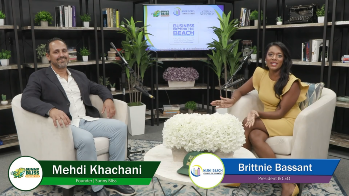 Business Beyond the Beach Talk Show: Mehdi Khachani, Founder | Sunny Bliss