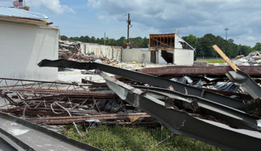 American Legion begins cleanup after tornado rips through Jacksonville facility