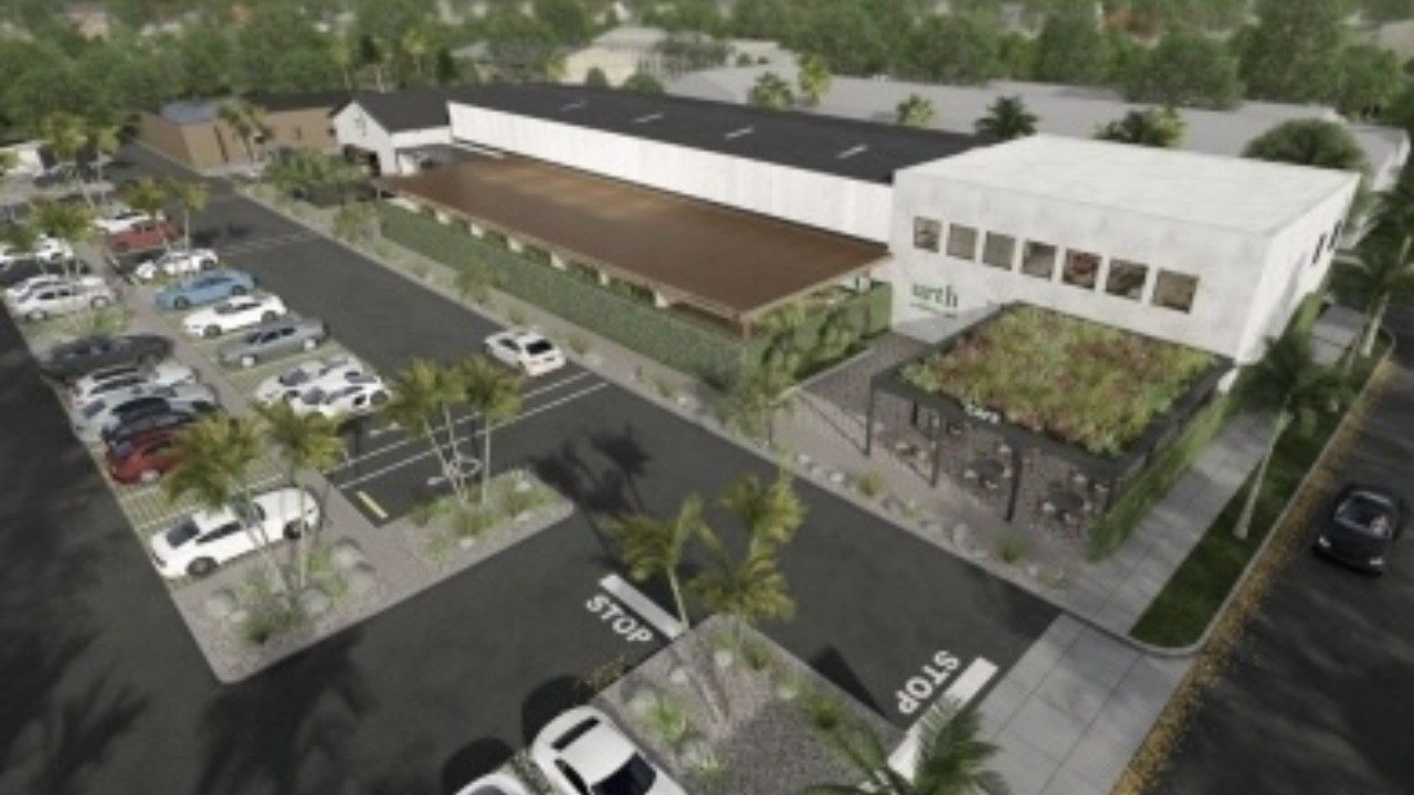 Rendering of the proposed wellness campus at Cass United on West Cass Street in Tampa.