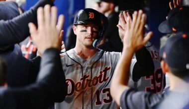 Tigers hit 5 home runs and hold off Rays 10-9 to halt skid behind Dingler, Carpenter and Greene