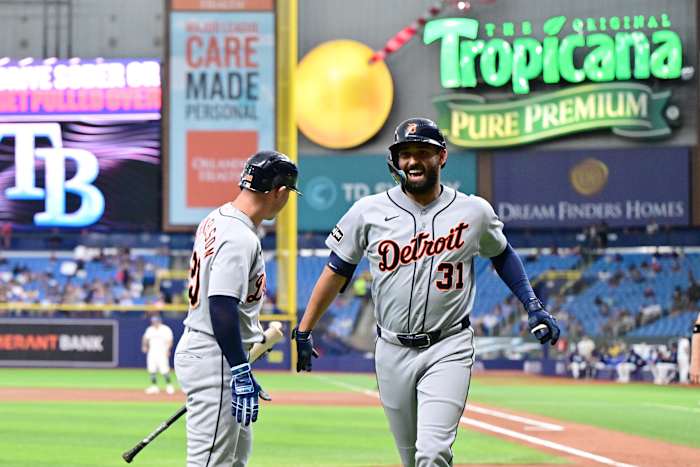 Detroit Tigers sweep Tampa Bay Rays, outscoring them 25-7 in 3-game series at Tropicana Field
