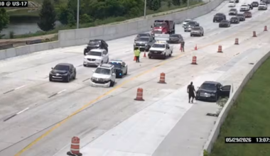 Lanes reopen after crash on I-10 at Roosevelt Blvd.