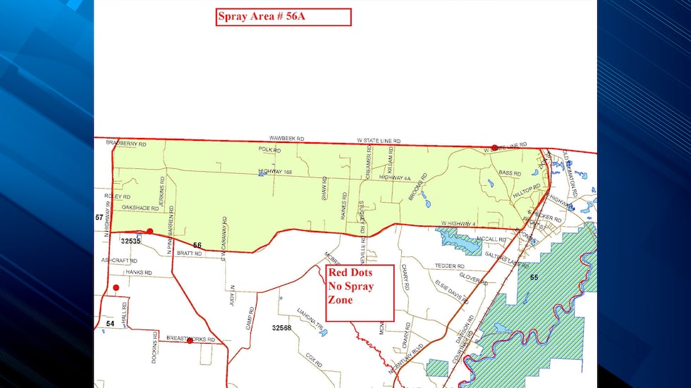 Spray Area 56A: Century/Byrneville