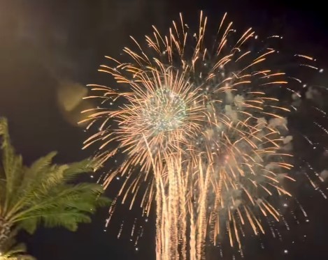 VIDEO: Testing for Epic Universe 'Celestial Goodnight' Fireworks Finale