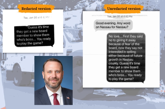 Unredacted texts from council president Carrico shed new light on ‘big favor’ investigation into JEA dealings