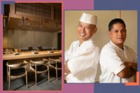 Chefs Yasu Tanaka and Raymond Li and also of the omakase counter they plan to open in the Miami Design District