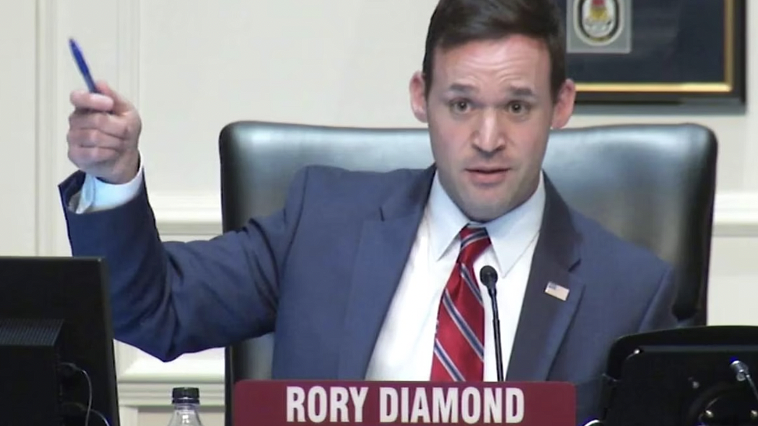 Jacksonville City Council member Rory Diamond withdrew a zoning proposal.