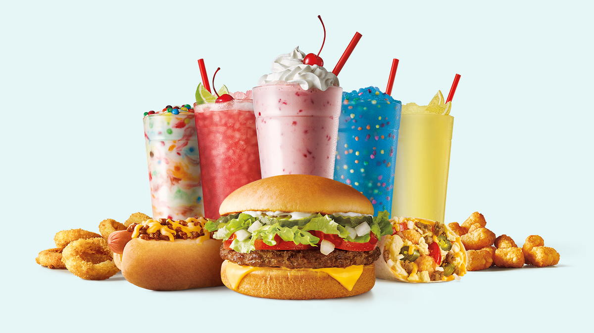 You can get all the above at a Sonic Restaurant. The filth and rodent droppings found at the Miami Gardens location are not on the menu. You can get all the above at a Sonic Restaurant. The filth and rodent droppings found at the Miami Gardens location are not on the menu.