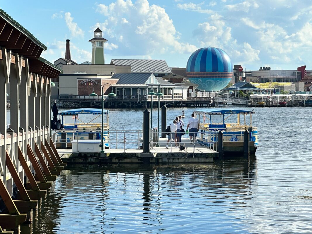 Disney Springs Non-Resort Guest Bus and Watercraft Ban