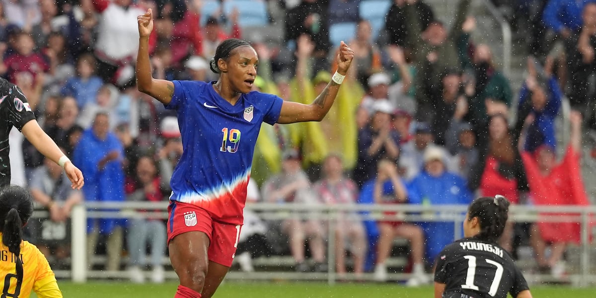 Decorated soccer player Crystal Dunn to attend Tallahassee Reckoning game on Saturday
