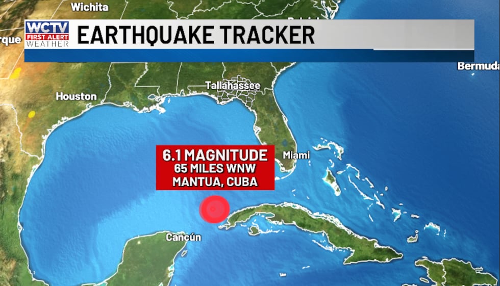WCTV Earthquake Tracker