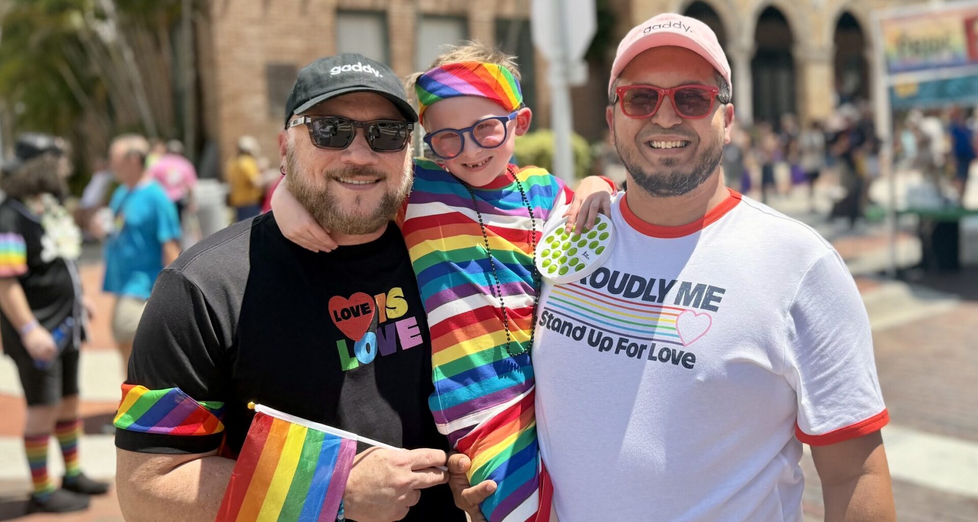 Filled with pride and positivity in downtown Fort Myers