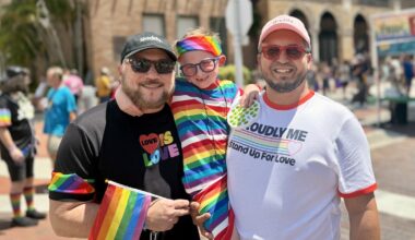 Filled with pride and positivity in downtown Fort Myers