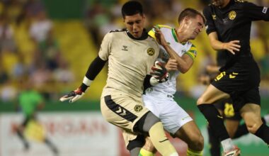 Battery split points with Rowdies after fierce 2-2 draw