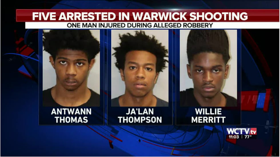 TPD announced five arrests related to a shooting at Warwick Street earlier this month. The...