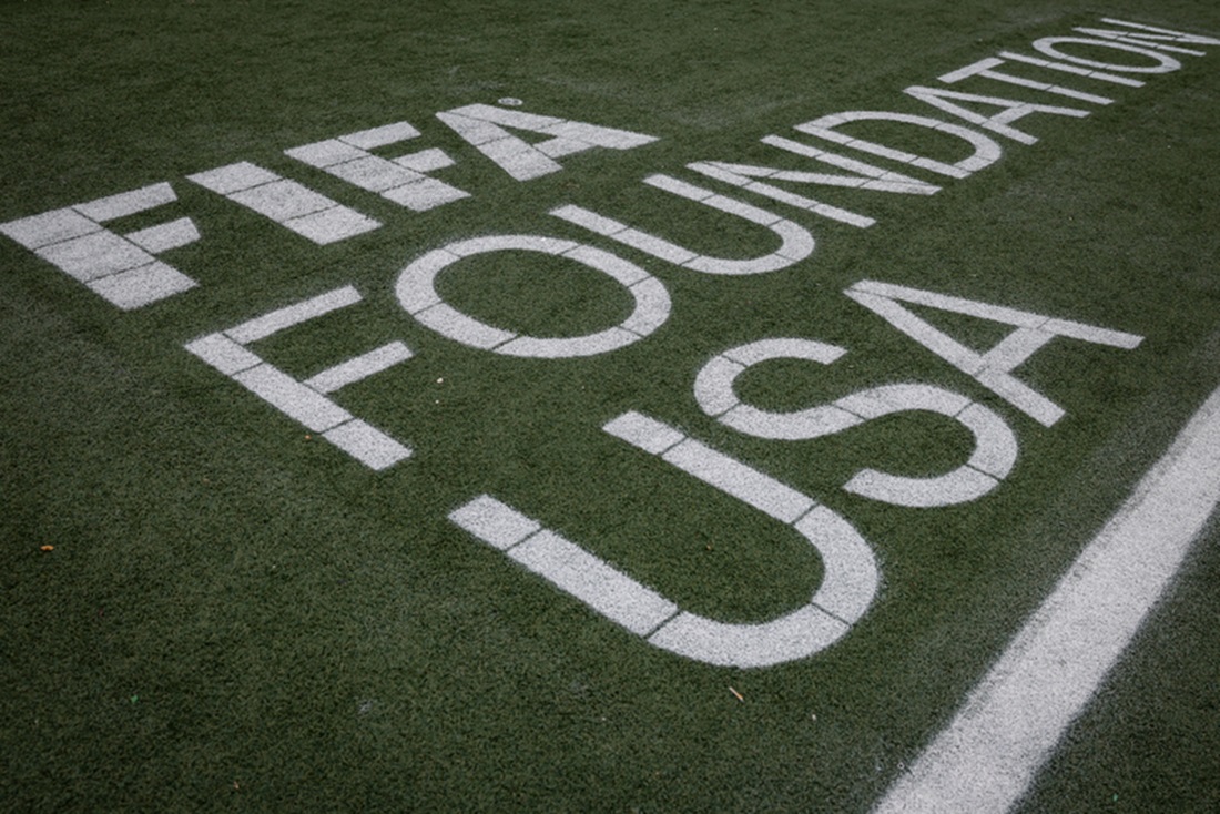 Football Pitch Refurbishment - Ribbon Cutting Ceremony