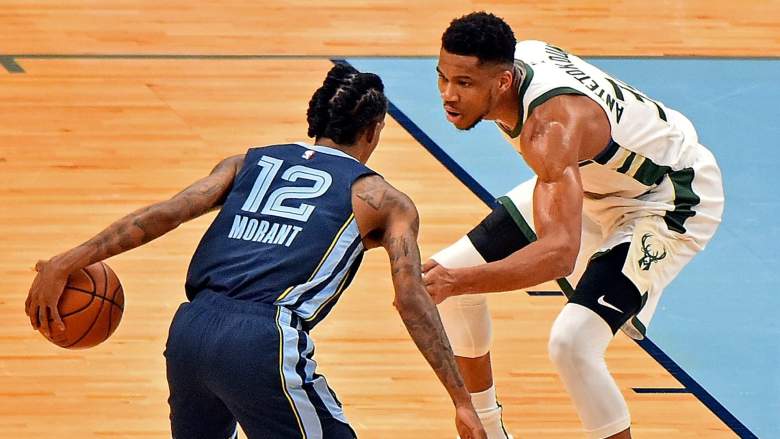 Ja Morant, Giannis Antetokounmpo, Grizzlies, Bucks
