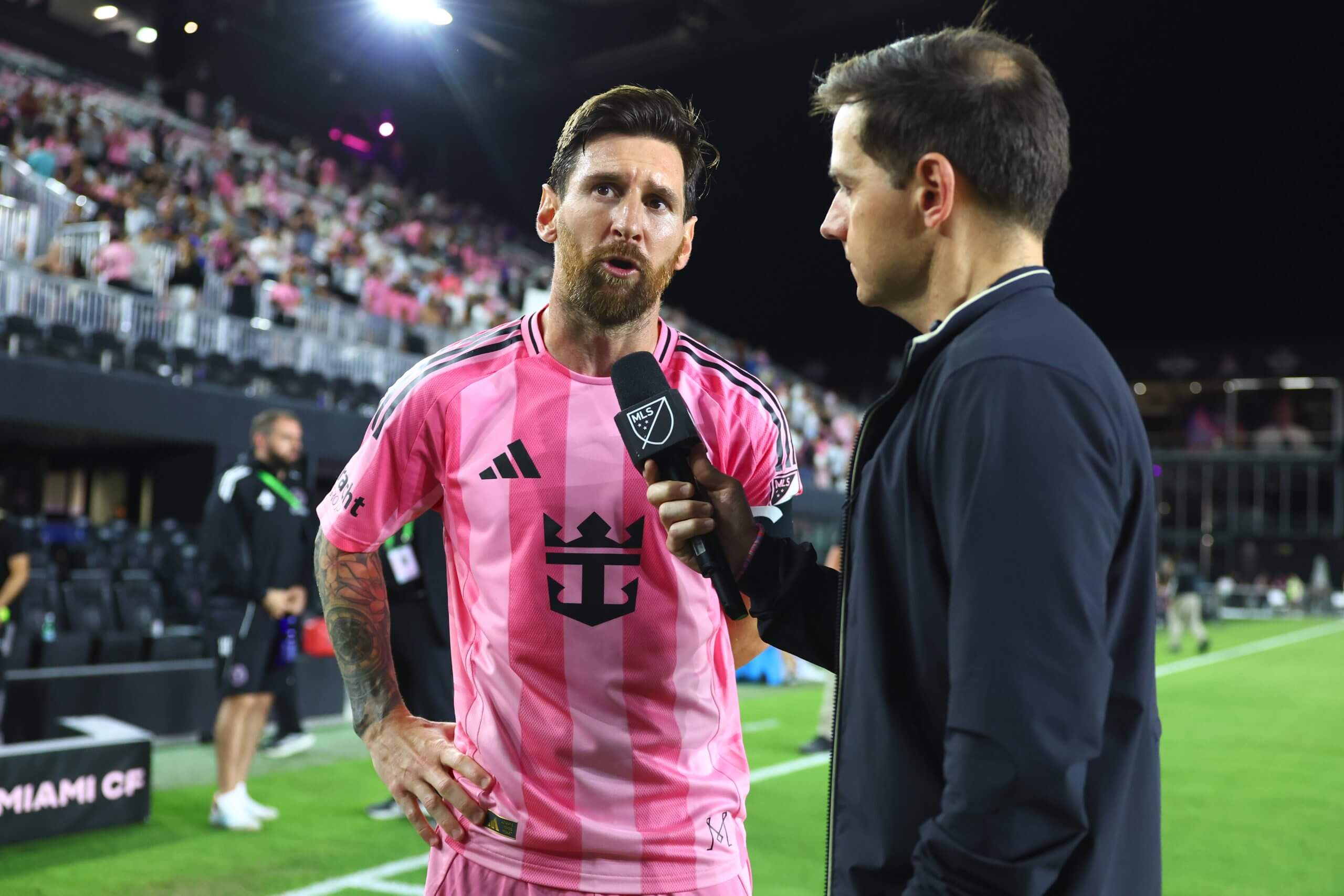 Lionel Messi gives Apple TV an interview