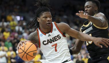 UM opens 2026-27 basketball season vs Florida Gators in Tampa
