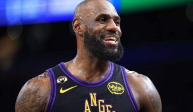 Los Angeles Lakers star LeBron James will once again be at the forefront of the team's starting five as team battles the Oklahoma City Thunder in Game 4.