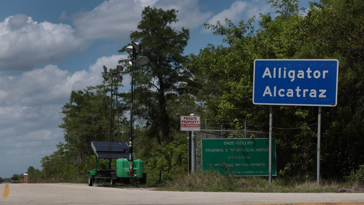‘Alligator Alcatraz’ shuts down, all detainees moved – NBC 6 South Florida