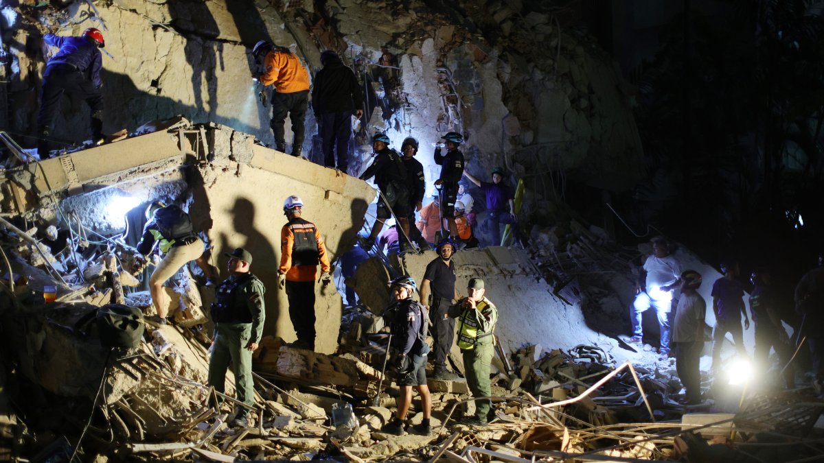 At least 164 dead and 971 injured after earthquakes in Venezuela, U.S. sends aid – NBC 6 South Florida