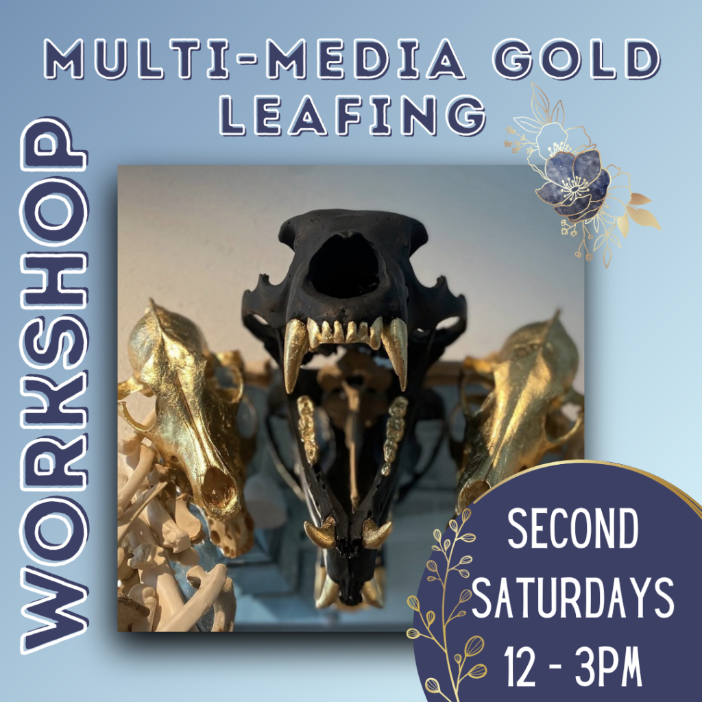 Multi-Media Gold Leafing workshop - St Pete Catalyst