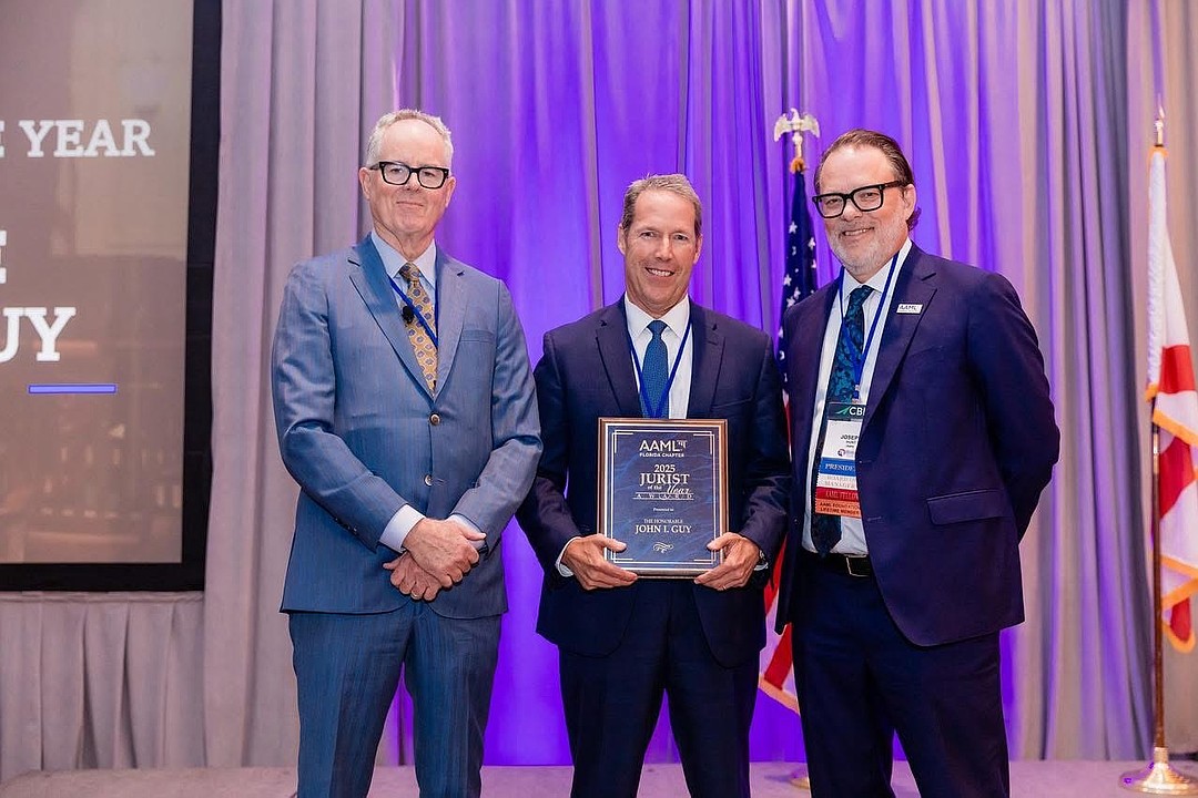 Judge John Guy named Jurist of the Year