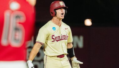 FSU baseball takes on St. John’s in Tallahassee Regional final: How to watch, stream, live updates