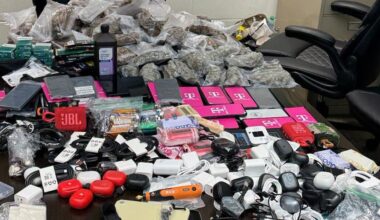 Florida man arrested near Washington State Prison after alleged contraband drop