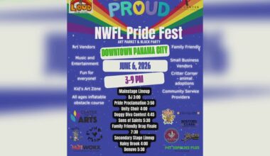 Northwest Florida Pride Fest Celebrates Pride Month This Weekend