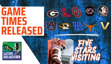 SEC Reveals 2026 Kickoff Times + Can Florida FLIP TWO of the Nation's Top Recruits?
