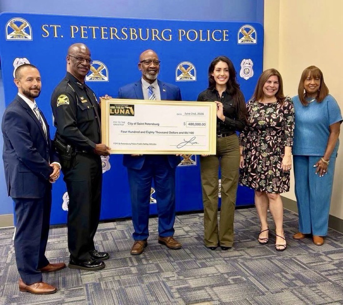 Luna delivers $480K for St. Pete Police fleet expansion