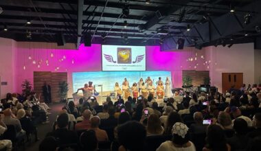Hundreds fill the room at the Spirit of Joy Church in Orlando Thursday night to reflect and honor the 49 lives that were lost 10 years ago. (Spectrum News)
