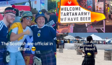 Scotland fans are taking over Miami ahead of Brazil match