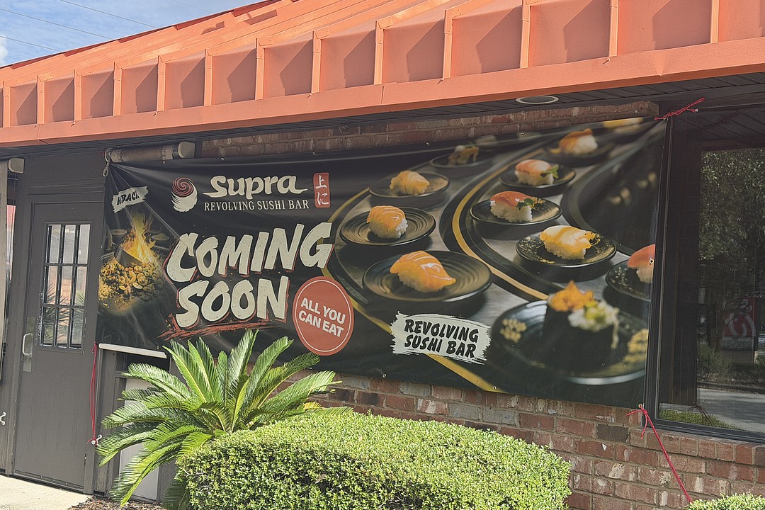 Supra Revolving Sushi Bar preparing to open in Tinseltown